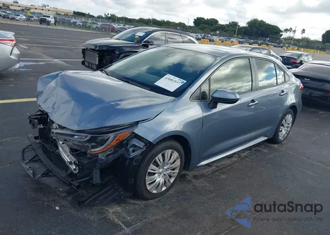 2022 Toyota Corolla Le z USA, uszkodzony, nr VIN JTDEPMAE3NJ201976